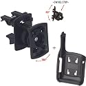 Lüfterhalterung für Apple iPhone 3GS 3 GS 16GB / 32GB Halterung für KFZ Lüftung neigbar / 360° drehbar / schwenkbar Lüfter Lüftungsschlitze + pdashop24 Lanyard