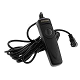 GTMax Shutter Release Remote Control Cord For Canon EOS 7D, 5D Mark II, 50D, 40D, 30D, 20D, 10D, 1Ds Mark III, 1D Mark IV & 1D Mark III Digital SLR Cameras - 9FT