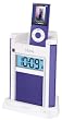 iHome iH4 Alarm Clock Speaker System with Dock for iPod (Lilac)