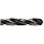 Precision Twist 5ATS High Speed Steel Taper Shank Drill Bit, Black Oxide Finish, Morse Taper Shank, Spiral Flute, 118 Degree Point Angle