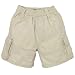 Baby : pull-on cargo shorts(stone 6-9mos)