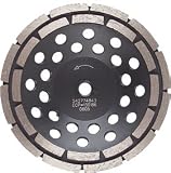 Husqvarna Construction Products 542774841 4 x 5/8-11 LW2 Dri Discs Double Row Cup Grinding Disc