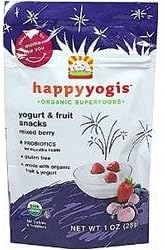 Happy Baby YGRT MELTS,OG,MIXED BERRY pack of 18