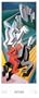Solidity of Knights Errant Art Poster Print by Fortunato Depero, 19x47