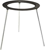 Humboldt H-24180 Flanged Concentric Single Ring Tripod Stand for Burner, 9" Leg, 8" OD x 6" ID