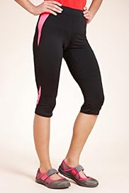 Active Performance Contrast Panel Cropped Trousers