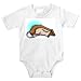 Onesie with walking, brown, pet, hamster, tail