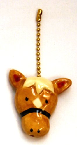 Ceiling Fan Pull Chain: Horse