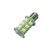 Double Contact Bayonet BA15d Warm White 8-30V DC&12V AC 18LED 3.6 Watt 288 Lumen, 1420WW