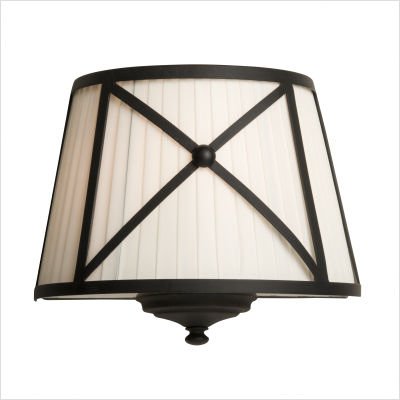 Artcraft Lighting AC1167 Coventry Wall Sconce Light, Black