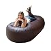 6ft Sofa MOCHA Faux Leather Classic Image