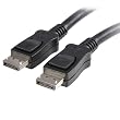 StarTech.com 10-Feet DisplayPort Cable with Latches - M/M (DISPLPORT10L)