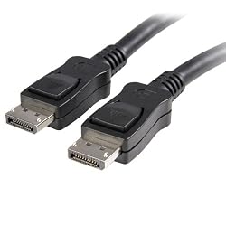 StarTech.com DISPLPORT10L 10-Feet DisplayPort Cable with Latches - M/M