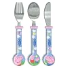E1 Entertainment Peppa Fairground Round End Cutlery Set