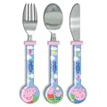 E1 Entertainment Peppa Fairground Round End Cutlery Set