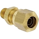 Eaton Weatherhead 1468X4X4 Air Brake Tubing Male Connector, 1/4" Tube OD, 1/4" NPT Male
