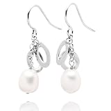 Valero Pearls pearls4girls Damen-Ohrh�nger 925 Sterlingsilber S��wasser-Zuchtperlen wei�  60201040