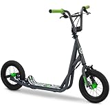 Mongoose Kid's Air Tire Scooter, Grey