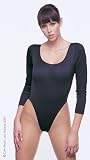 Long Sleeve Opaque Bodysuit W/Snaps