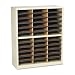Safco 7121SA Value Sorter Literature Organizer, Steel/Fiberboard, 36 Compartments, Sand