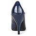Journee Collection Womens Patent Round Toe Mary Jane Pumps