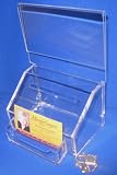 Amazon Donation Box Ballot Box W lock and Keys and Business Card Holder
