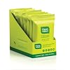 Cleanwell All Natural Hand Sanitizing Pocket Pack Wipes, 10-count Resealable Package (Pack of 8)