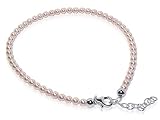 Made with Swarovski Elements® Pink Pearl .925 Sterling Silver 9