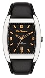 Ben Sherman R473 Gents Analogue Black Dial Black Leather Strap Watch