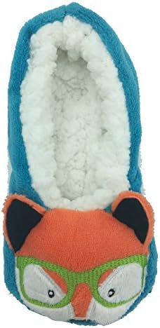 Gripeeze Kids Fun Animial Booties Slippers (Large, Fox)