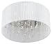 Eurofase 19372-013 Demoya 12-Light Convertible Pendent, Chrome/White