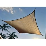 ShelterLogic 25723 16'x16' Square Sand Sun Shade Sail