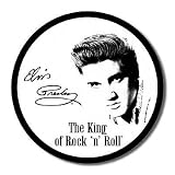 41JdZvMapKL. SL160  Elvis Presley King of Rock Sign Metal Tin Signs