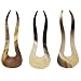 Marycrafts 2 Prongs Simple Buffalo Horn Hair Fork HairPin Hair Accessories Handmade