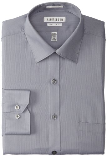 Van Heusen Men's Regular-Fit Pincord Dress Shirt