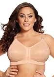 Goddess Plus Size ® wirefree front-hook bra