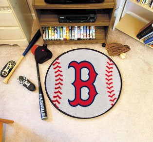 Fanmats 6332 MLB Boston Red Sox Baseball Mat