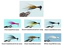 Mini Foo Jig Steelheader 1/32 oz. and 1/64 oz. Color: Black head/black & yellow body; Weight: 1/32 oz.
