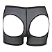 Everbellus Butt Lifter Boy Shorts Tummy Control Panties Black M