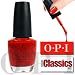 OPI Nail Lacquer, Big Apple Red, 0.5 Ounce