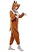 Newcosplay Unisex Reindeer Pyjamas Onesie Halloween Costume