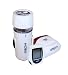 Raleigh Front and Rear Led Light with Computer - White