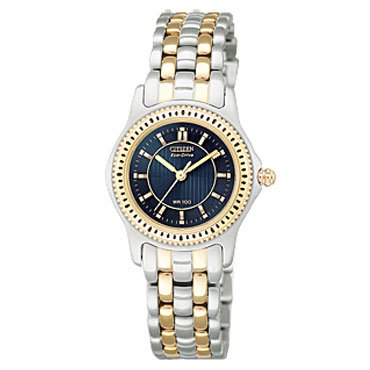 Buy Citizen Ladies Riega Two-Tone Bracelet Watch #EW5304-55L by Citizen Watch Company