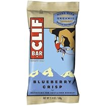 Clif Bar Energy Bar, Blueberry Crisp, 2.4-Ounce Bars, 12 Count (Pack of 2)