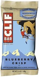 Clif Bar Energy Bar, Blueberry Crisp, 2.4-Ounce Bars, 12 Count (Pack of 2)