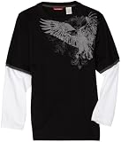 Unionbay  Boys 8-20 Bald Eagle Fakie Tee