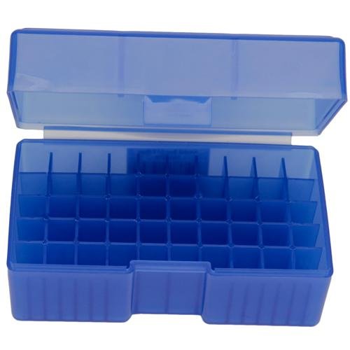 Frankford Arsenal 22BR 6.8 Rem SPC 7.62x39 Ammo Box (50 Count), Blue