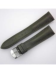 HAMILTON Vintage New Stock 20mm Green Leather Replacement Watch Strap / Band