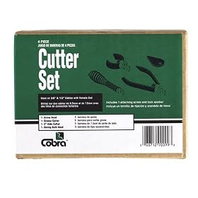 Cobra #90099 4PC Cutter Set by COBRA PRODUCTS CO