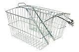 Wald 535 Rear Twin Bicycle Carrier Basket (18 x 7.5 x 12)